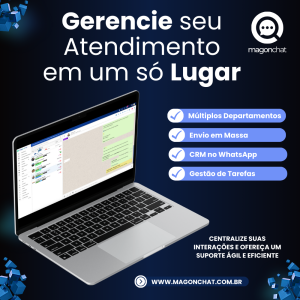 magonChat CRM WhatsApp e Automações Inteligentes